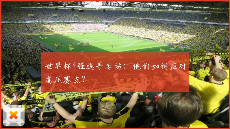 世界杯4强选手专访：他们如何应对高压赛点？