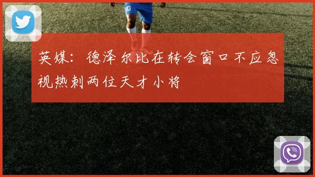 英媒：德泽尔比在转会窗口不应忽视热刺两位天才小将